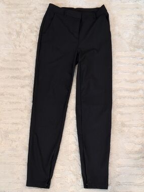 Calia Black Slim Athleisure Pants - Classic Professional Fit Size 0